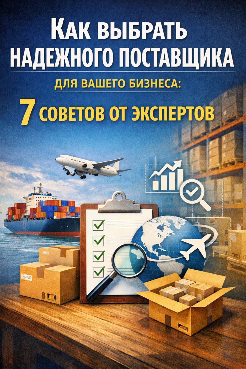 Как выбрать надежного поставщика для вашего бизнеса: 7 советов от экспертов