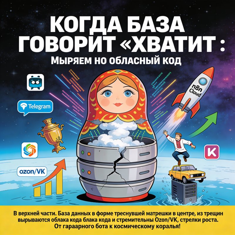 Масштабирование: когда n8n/Make пора переносить на облачный код