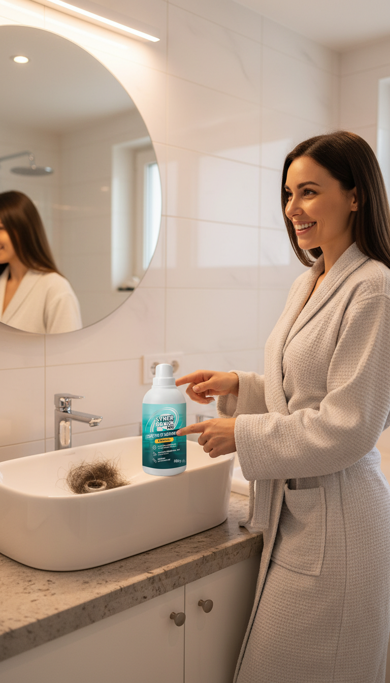 Засор от шерсти и волос: почему SynerBraun эффективнее аналогов