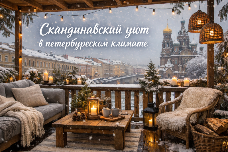 Скандинавский стиль в условиях Петербурга: адаптация к климату