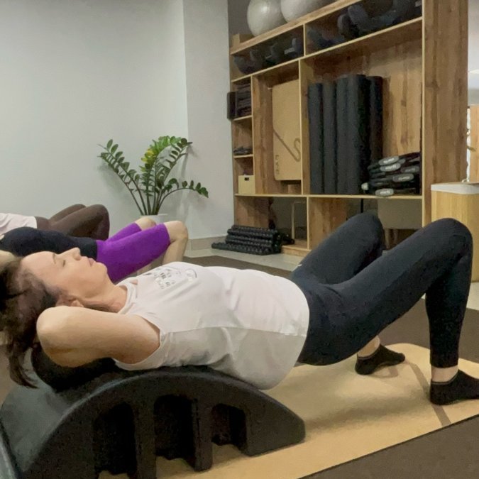 Наши групповые занятия Пилатес 🌿