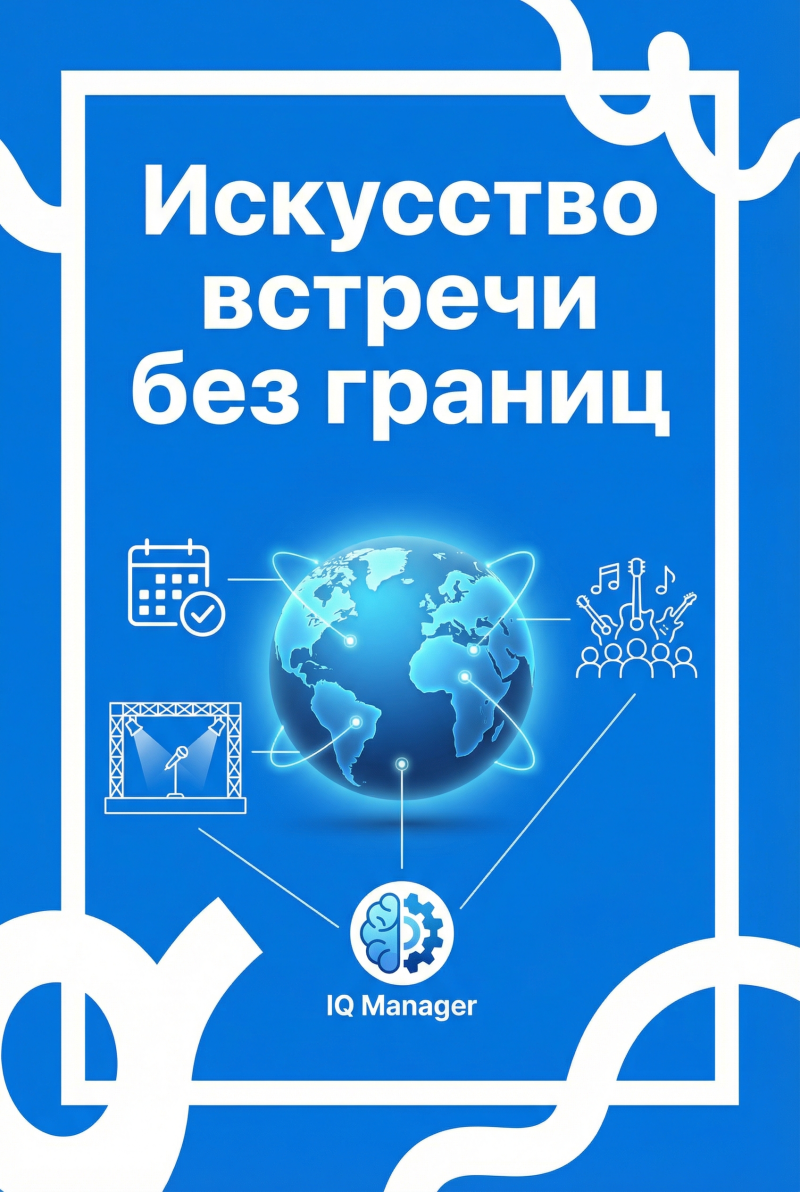 Как заказать мероприятие и артистов в любой точке мира через IQ Manager