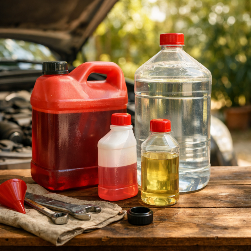 Зачем платить больше? Дешёвая замена спецжидкостей!