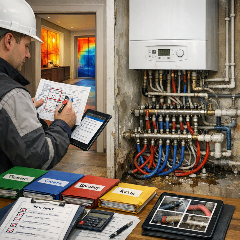 Что делать, если монтажники испортили отопление: пошаговый план действий