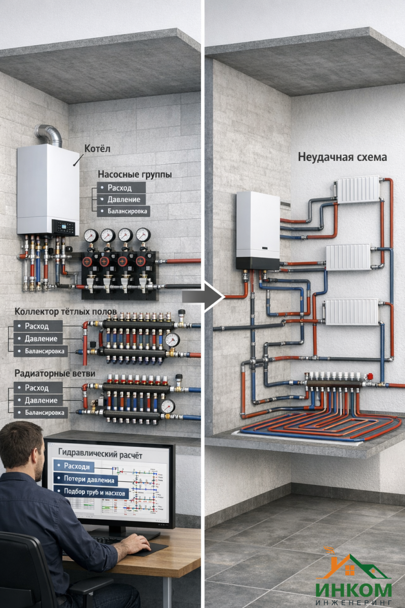 Гидравлический расчет системы отопления: зачем нужен и что будет без него