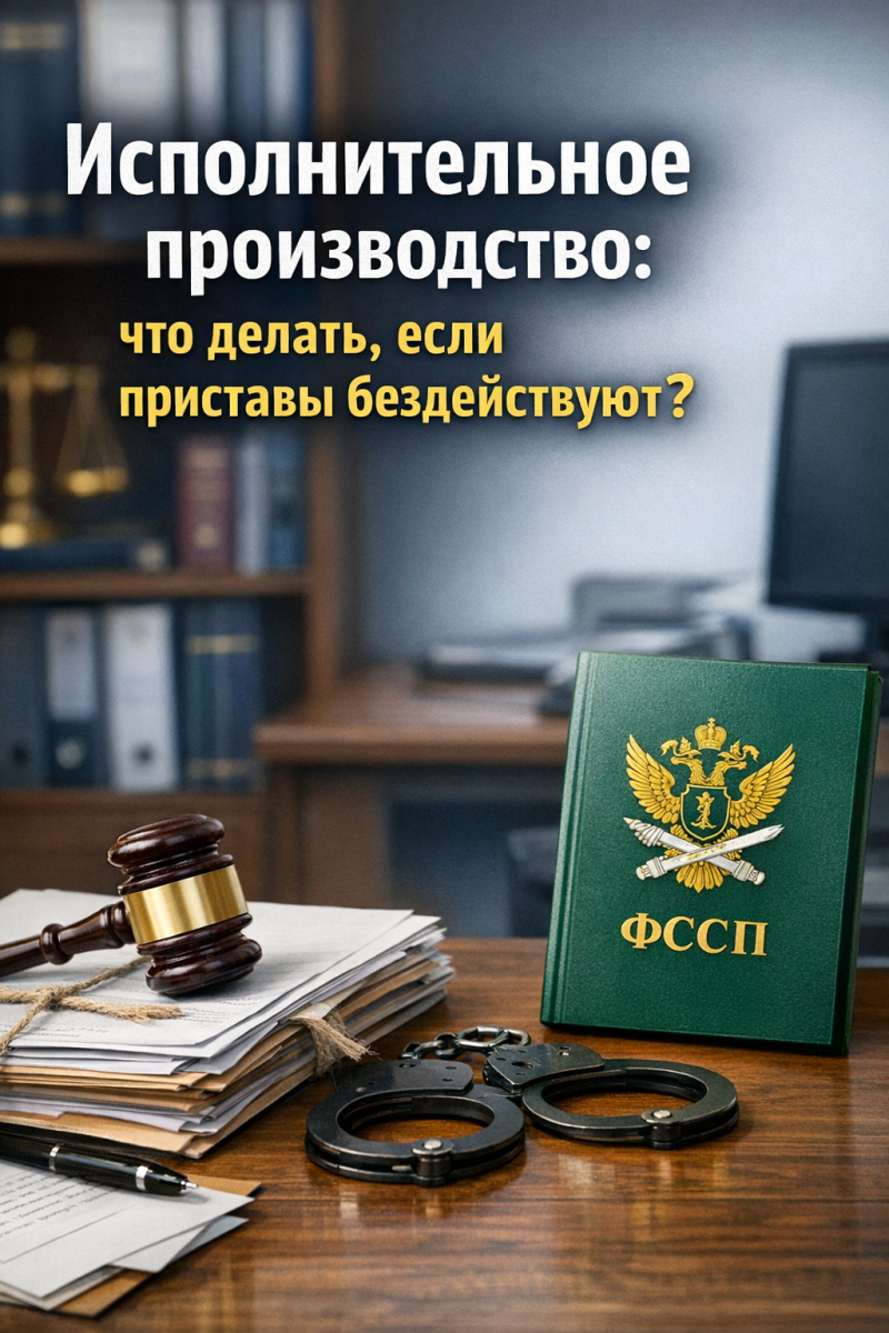 Исполнительное производство: что делать, если приставы бездействуют?