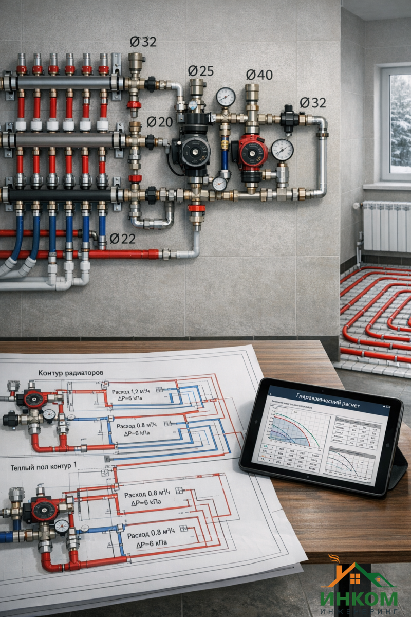 Гидравлический расчет системы отопления: зачем нужен и что будет без него