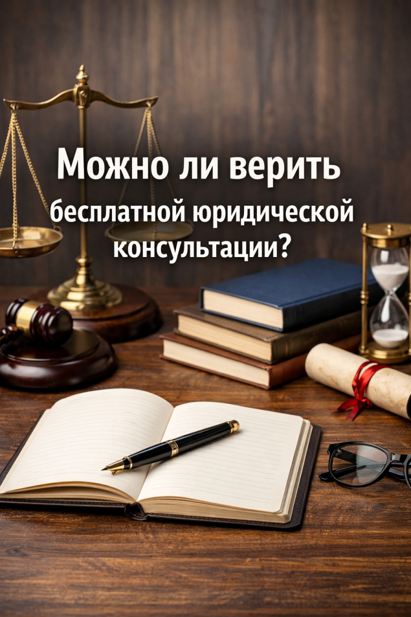 Можно ли верить бесплатной юридической консультации?