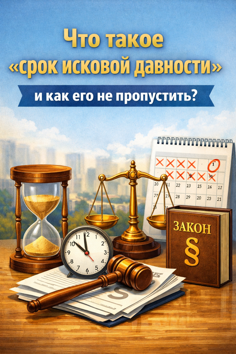 Что такое «срок исковой давности» и как его не пропустить?