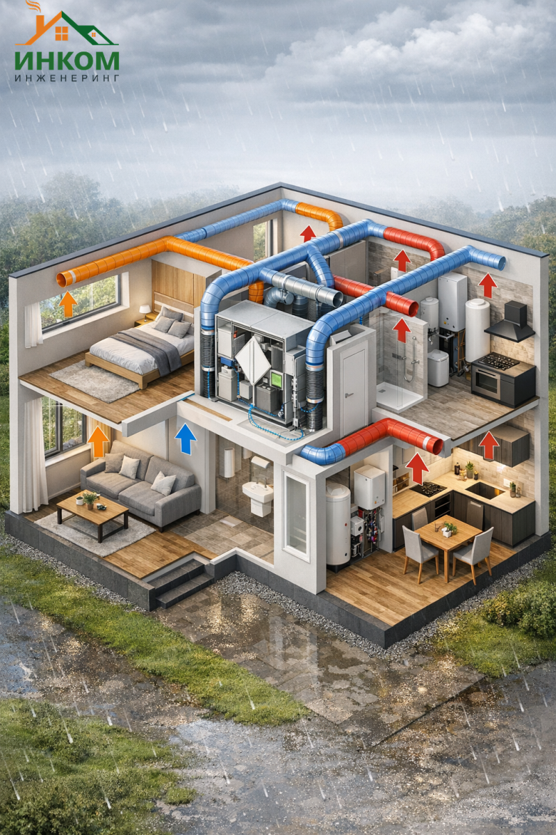 Вентиляция в частном доме: полный гид по выбору системы