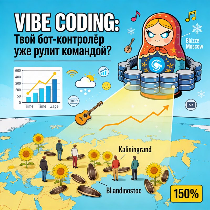 Vibe Coding для управления командой: боты-контролеры в Telegram