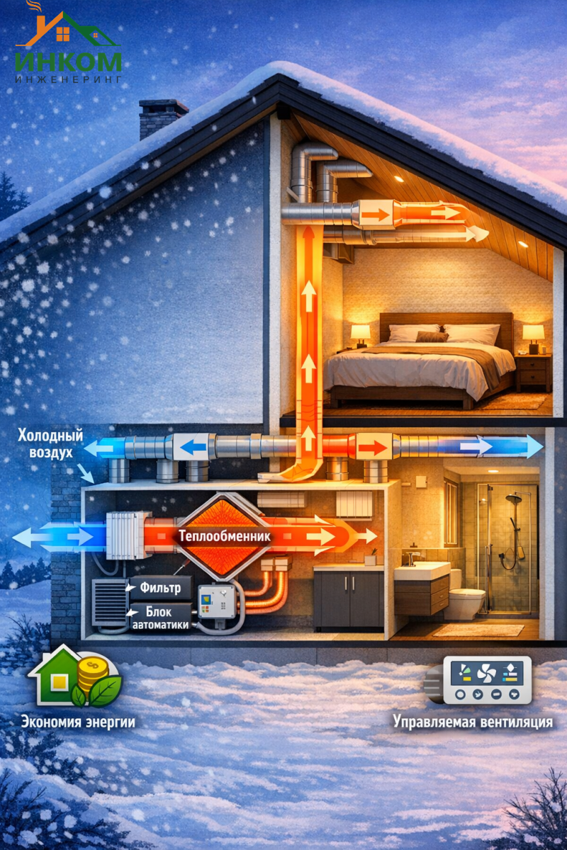 Рекуперация воздуха: что это и зачем нужна