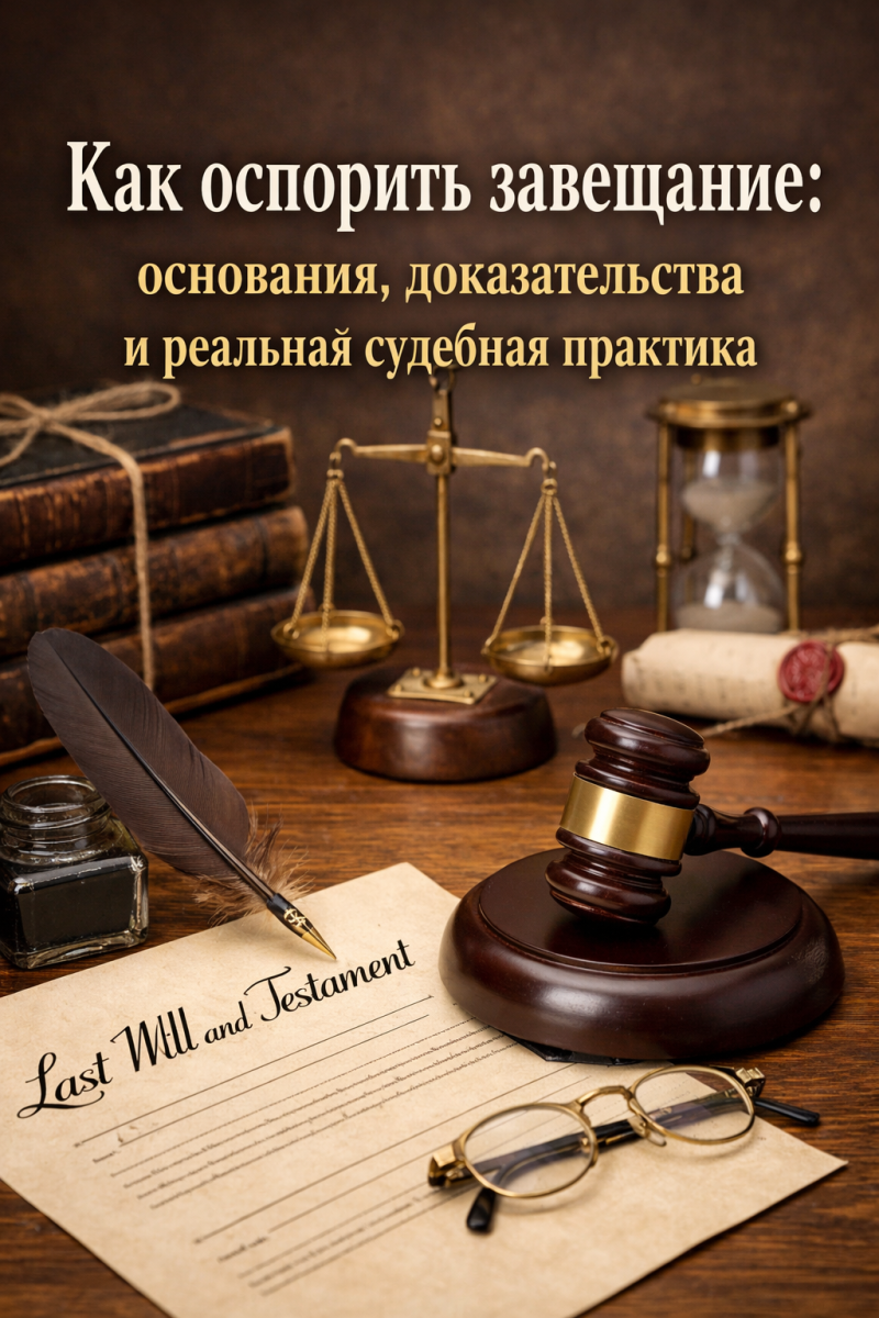 Как оспорить завещание: основания, доказательства и реальная судебная практика