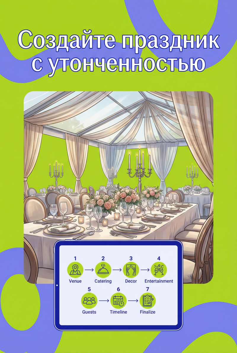 Конструктор мероприятий онлайн: как собрать идеальный праздник за 7 шагов