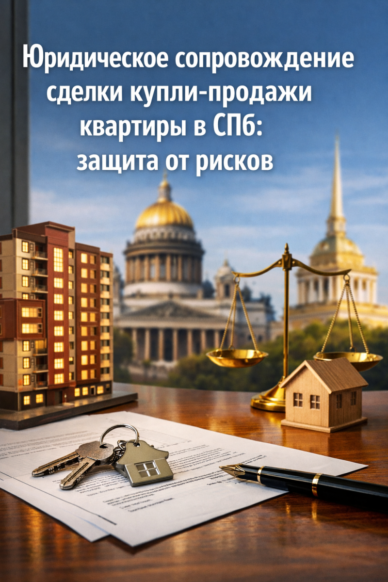 Юридическое сопровождение сделки купли‑продажи квартиры в СПб: защита от рисков