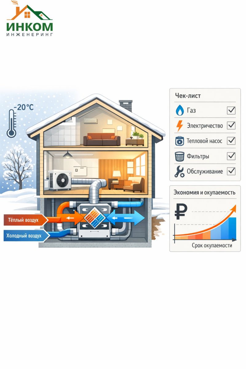 Рекуперация воздуха: окупается ли она в России (честный расчёт)