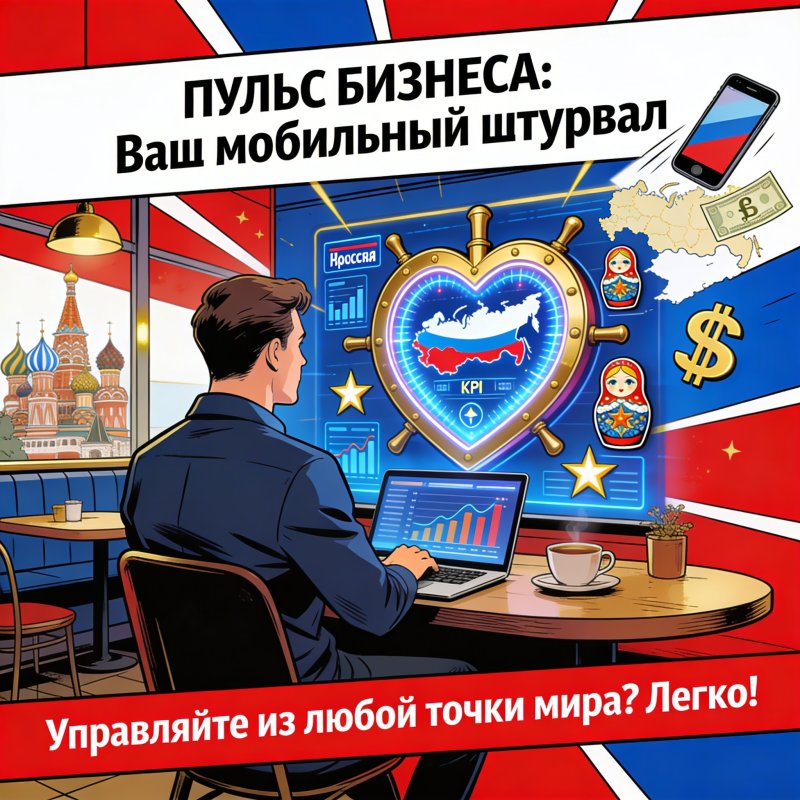 Google Studio: дашборд «Пульс Бизнеса» для управления из любой точки