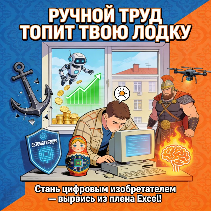 Манифест Цифрового Изобретателя: почему ручной труд — это риск