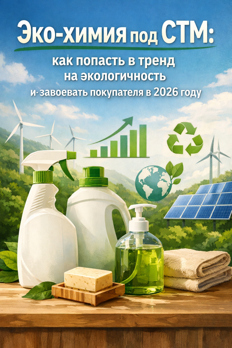 Эко-химия под СТМ: как попасть в тренд на экологичность и завоевать покупателя в 2026 году