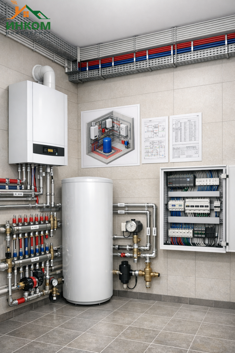 Эстетика инженерных систем: как сделать котельную красивой