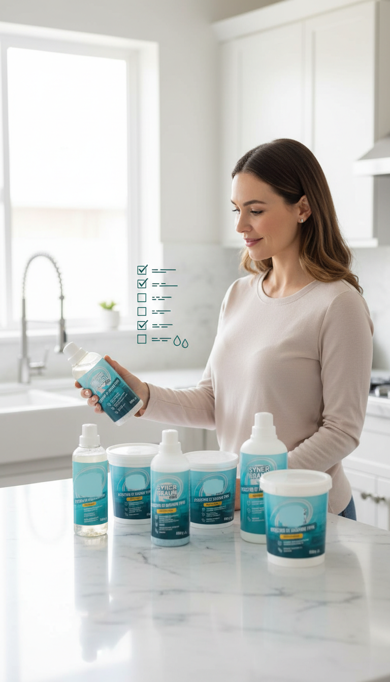 Как выбрать идеальное средство от засоров: Чек-лист от SynerBraun