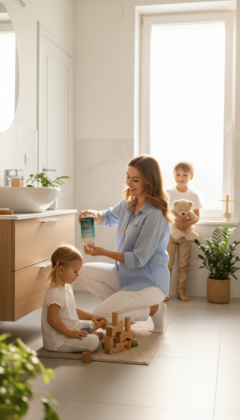 Дети и средства для труб: как выбрать гипоаллергенное решение