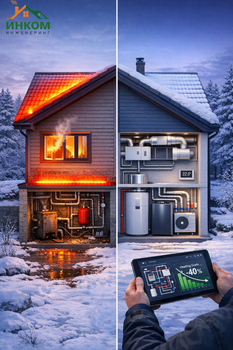 Энергоэффективный дом: как снизить расходы на отопление на 40% 2025