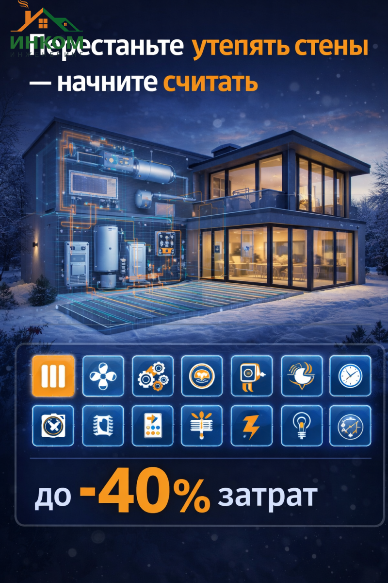 Энергоэффективный дом: 10 решений для снижения расходов на 40%
