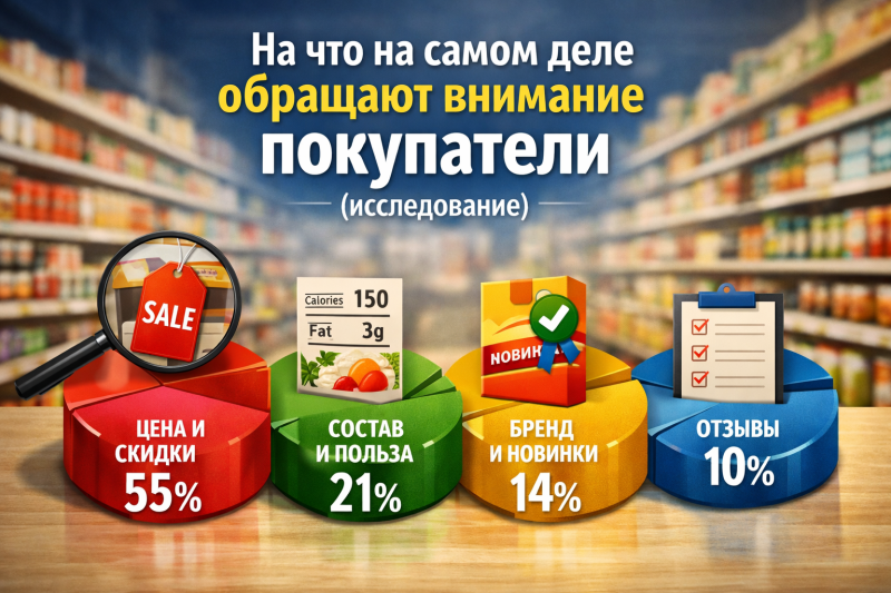 На что на самом деле обращают внимание покупатели (исследование)