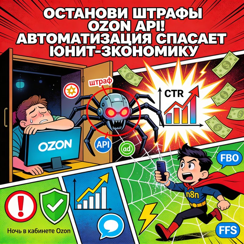 Ozon штрафы API —  пауза рекламы 