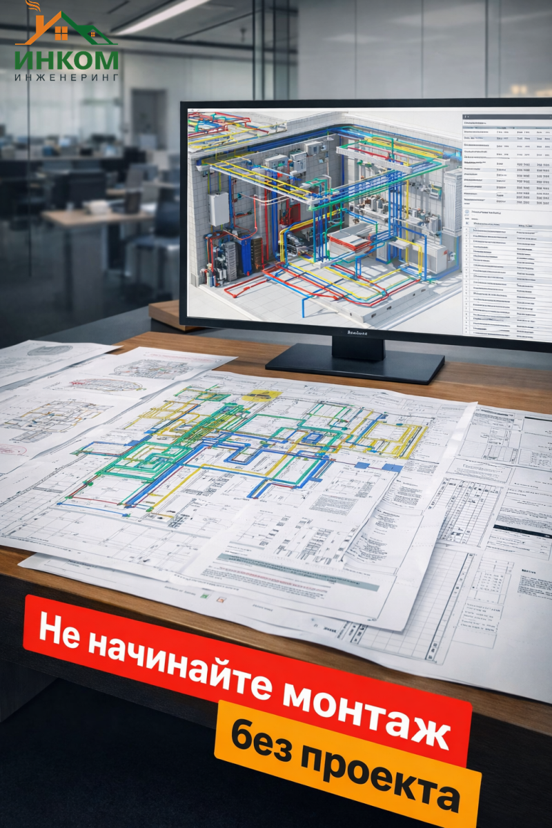Проектирование инженерных систем для дома 300+ м²