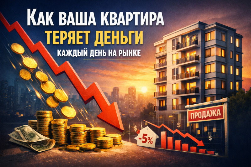 Как ваша квартира теряет деньги каждый день на рынке