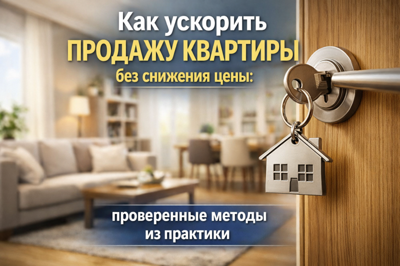 Как ускорить продажу квартиры без снижения цены: проверенные методы из практики