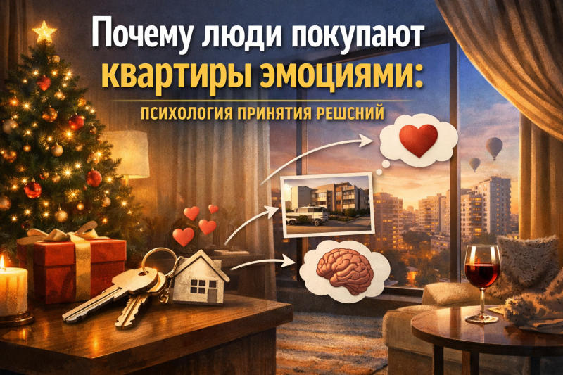 Почему люди покупают квартиры эмоциями: психология принятия решений