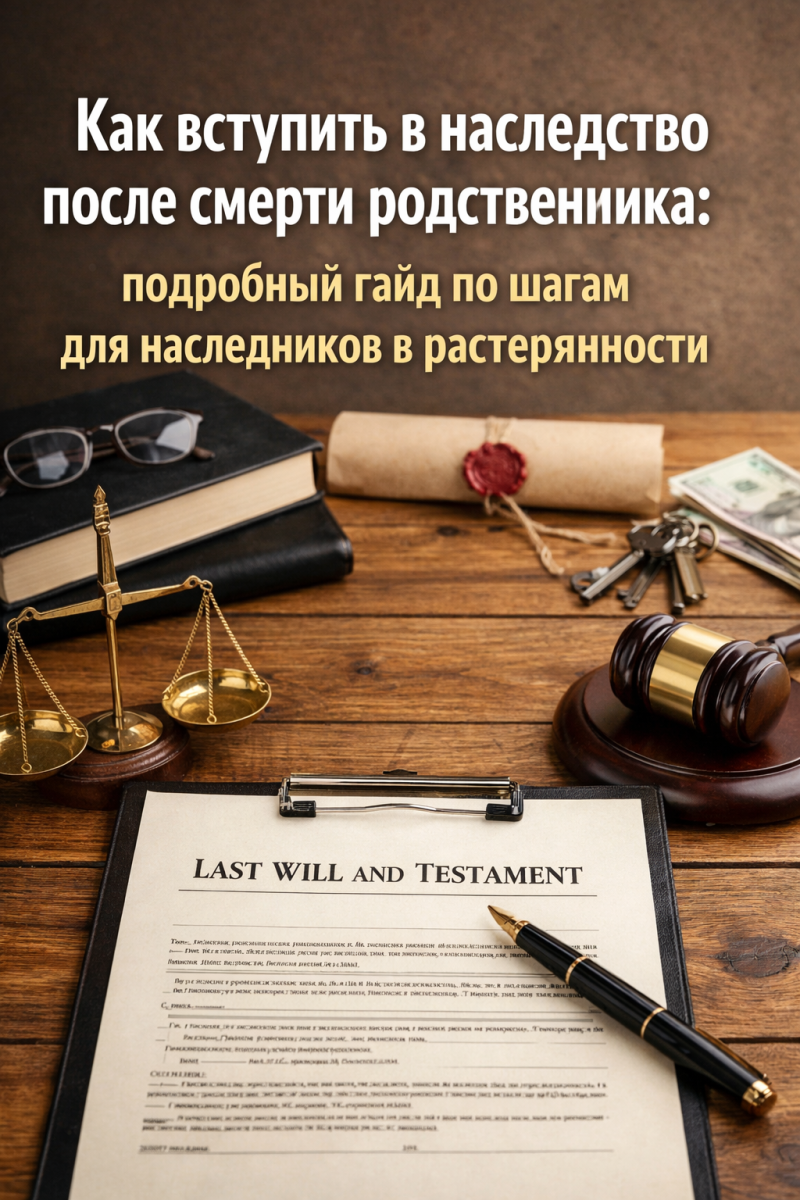 Как вступить в наследство после смерти родственника: подробный гайд по шагам для наследников в растерянности