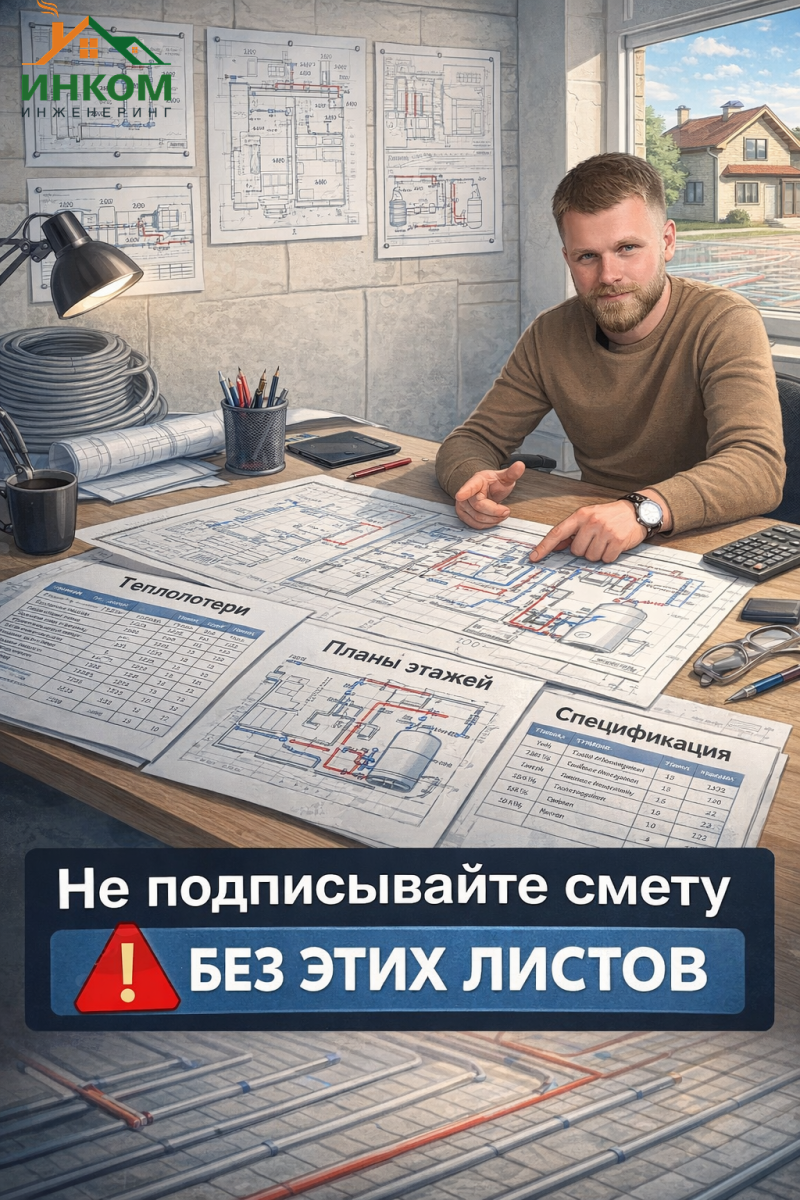 Что входит в проект отопления частного дома: полный разбор