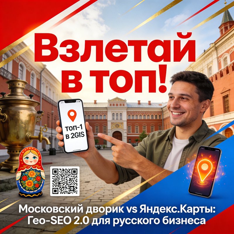Гео-SEO 2.0: как занять первые места в 2GIS и Яндекс.Картах