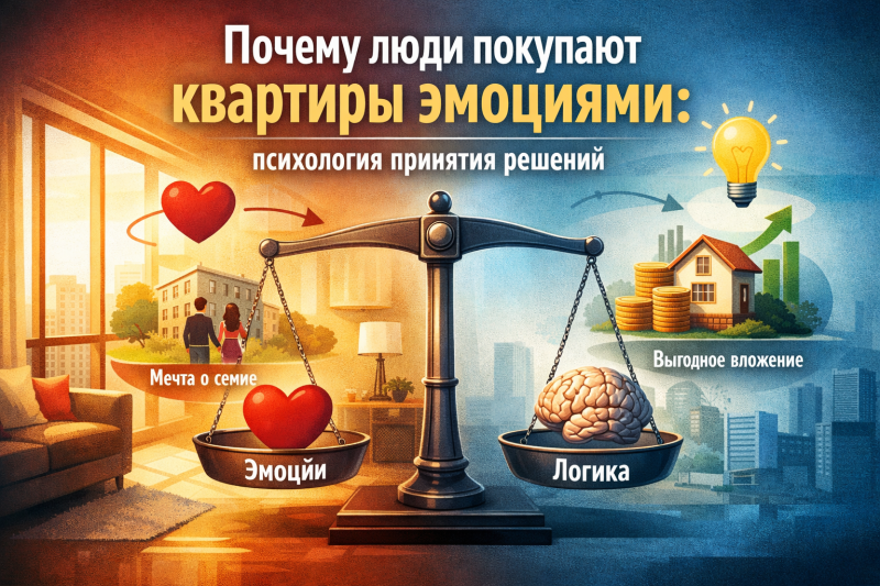 Почему люди покупают квартиры эмоциями: психология принятия решений