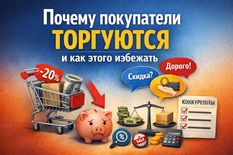 Почему покупатели торгуются и как этого избежать