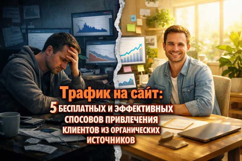 Трафик на сайт: 5 бесплатных и эффективных способов привлечения клиентов из органических источников