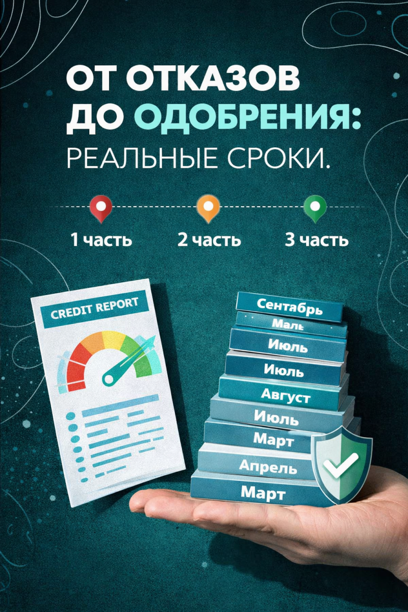 Сколько времени нужно, чтобы улучшить кредитную историю: реальные сроки и этапы