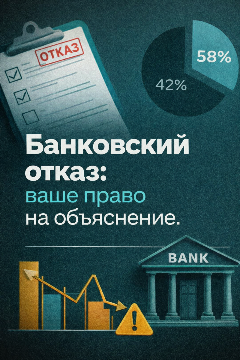 Банк не объясняет причину отказа — ваши права и действия в 2026 году