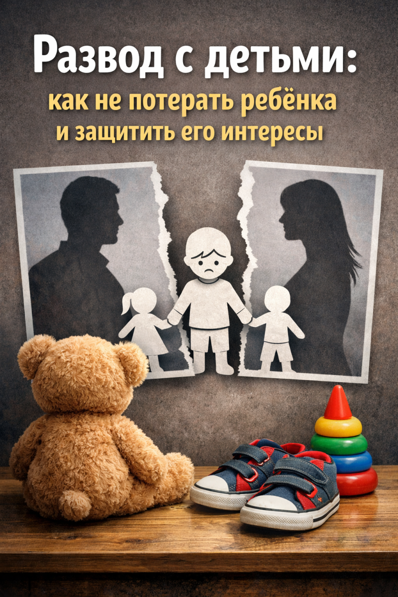 Развод с детьми: как не потерять ребёнка и защитить его интересы