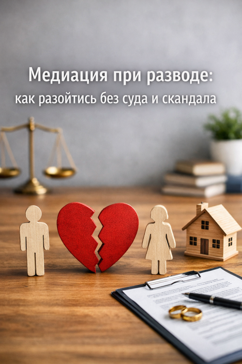Медиация при разводе: как разойтись без суда и скандала