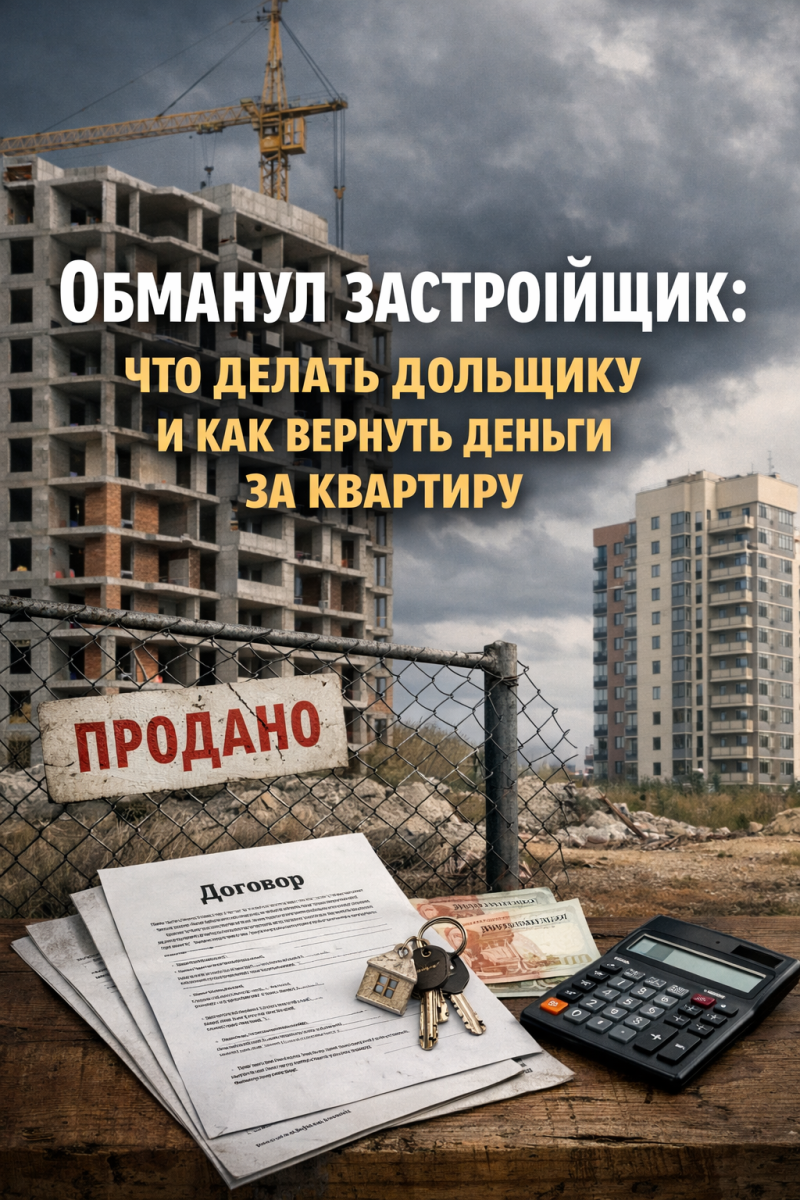 Обманул застройщик: что делать дольщику и как вернуть деньги за квартиру