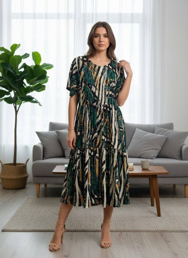 Платье «Волна» от Абаканского трикотажа  — комфорт и женственность в каждой детали