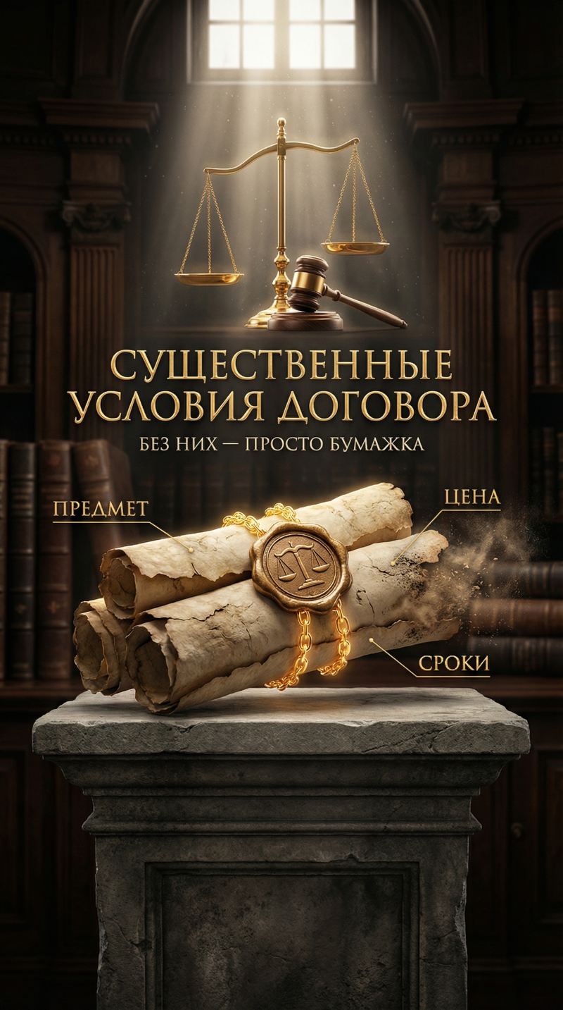 Существенные условия договора: что это и почему без них ваша сделка — просто бумажка?