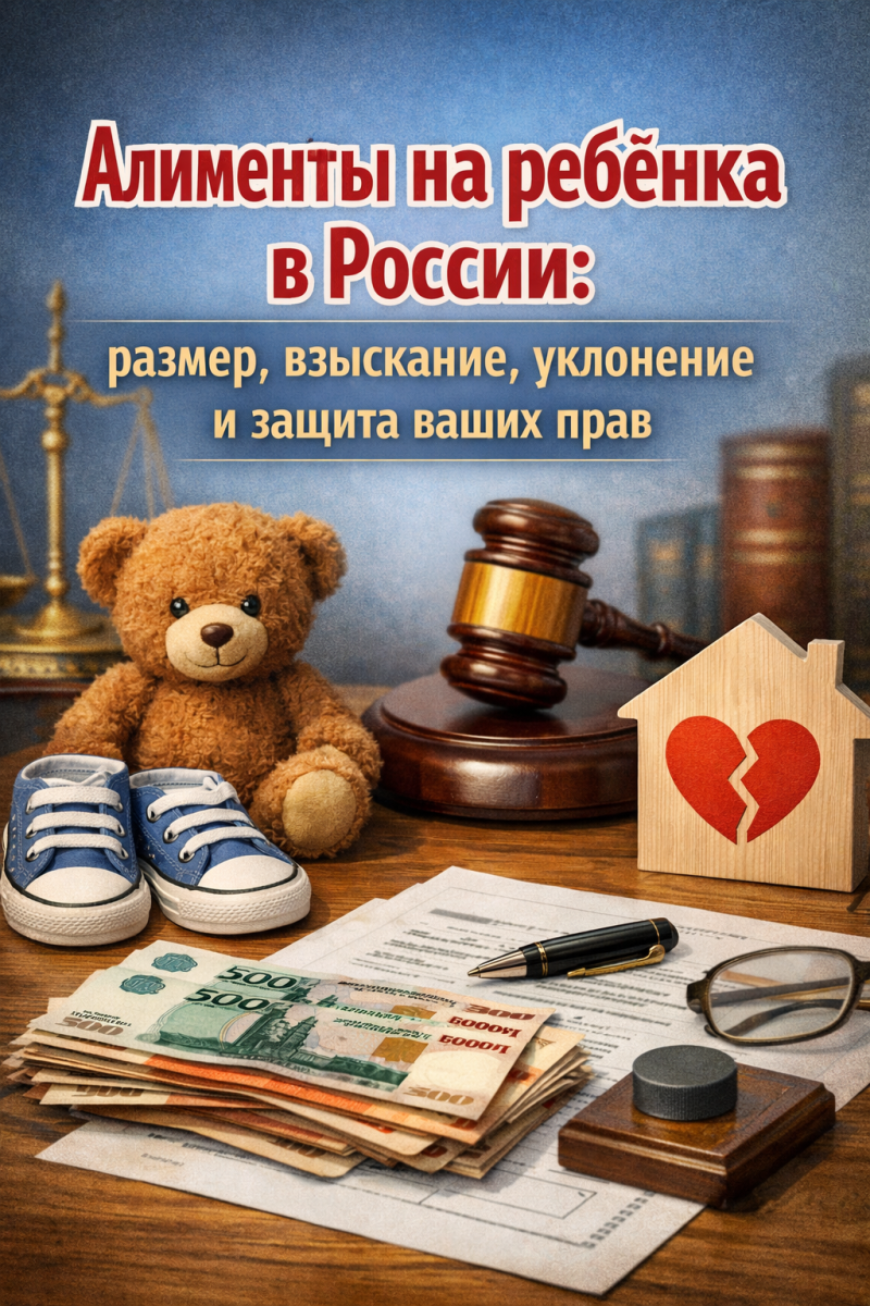 Алименты на ребёнка в России: размер, взыскание, уклонение и защита ваших прав
