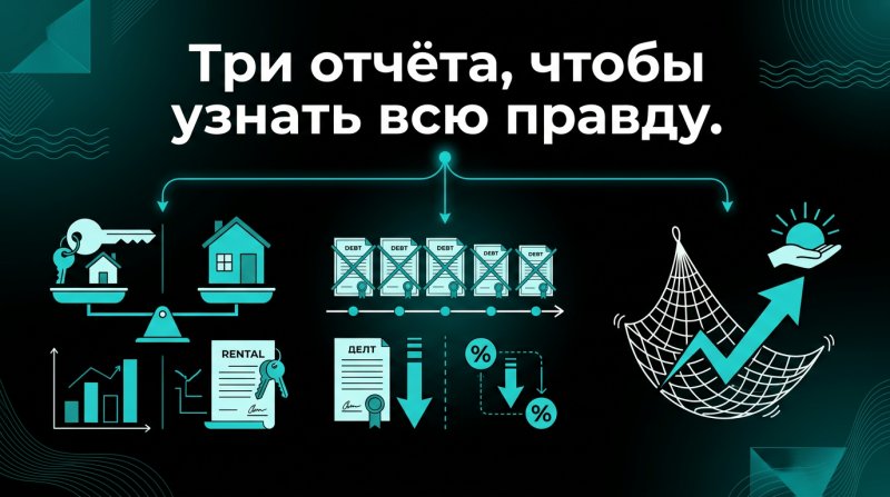 3 отчёта вместо 1