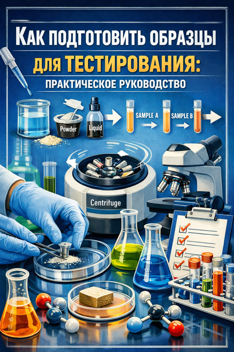 Как подготовить образцы для тестирования: практическое руководство